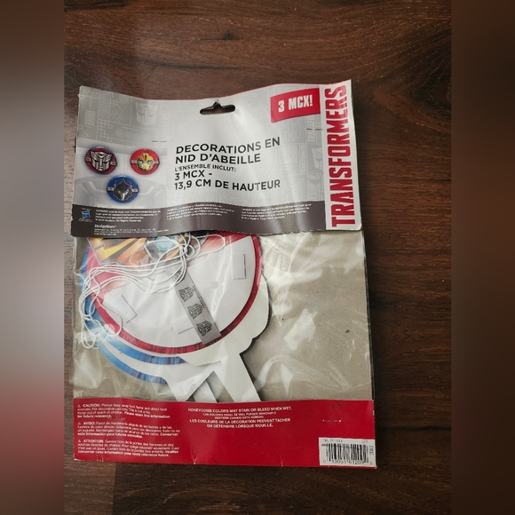 Transformers Optimus Prime and Bumblebee Party Supplies - Picture 7 of 10